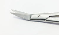TC Dean Scissor 17 cm (6.75") – Tungsten Carbide Gold-Plated Premium Surgical Tissue & Tonsil Scissor | Stainless Steel | Art # S5009