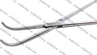 Overholt Geissendoerfer Artery Forceps – 27 cm Fig. 1 Curved | 3 Pcs Set | Stainless Steel | Autoclavable #115910168