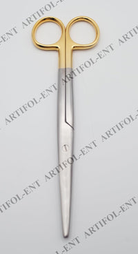 Elite TC Mayo-Stille Schere – 17 cm gerade | Professioneller Edelstahl | Präzisionsschneide aus Wolframkarbid #113910610