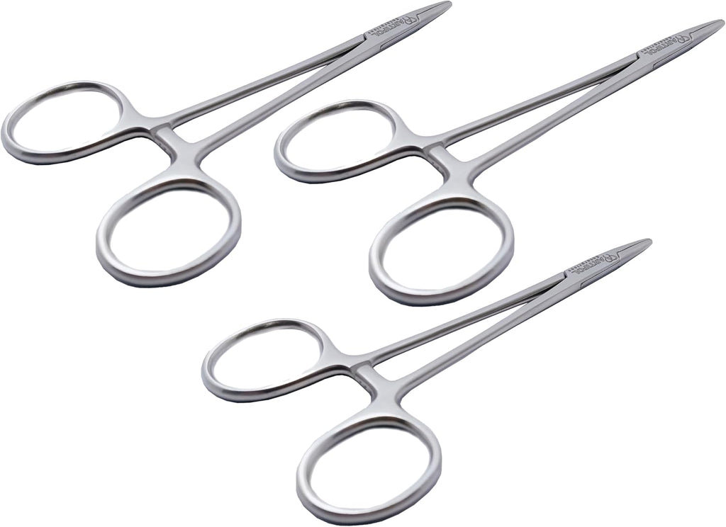 Halsey Needle Holder – 13 cm | 3 Pcs Set | Serrated Jaws for Precision Grip #132910139-1