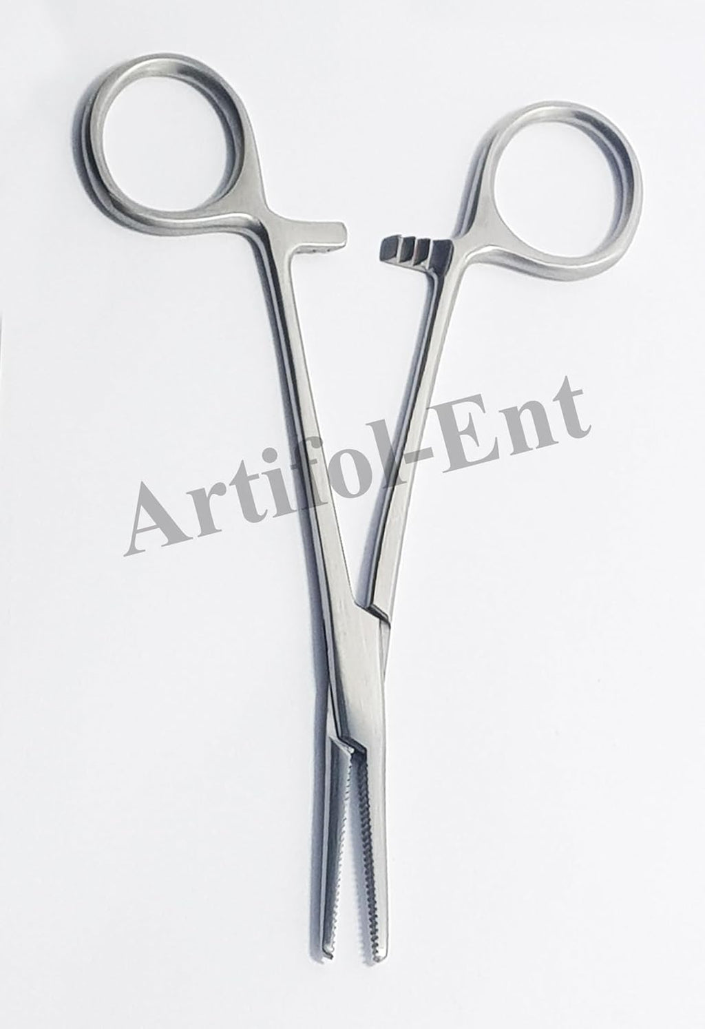 Rochester Pean Forceps 14 cm Straight | 2-Piece Precision Hemostatic Clamp Set | Stainless Steel #115910117