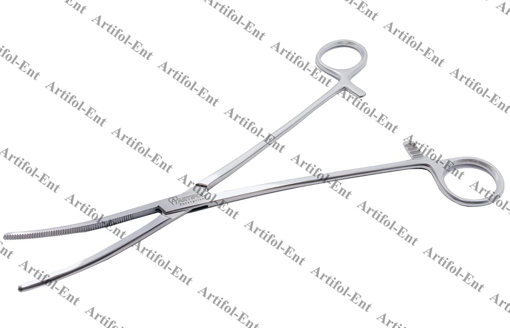 Crafoord Artery Forceps – 24 cm Curved | 2 Pcs Set | Stainless Steel | Autoclavable #115910223