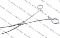 Pinza per arteria Crafoord – 24 cm curva | Set da 2 pezzi | Acciaio inossidabile | Autoclavabile #115910223
