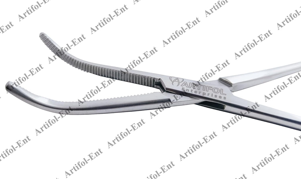 Mixter Dressing Forceps – 15.5 cm Curved | 3 Pcs Set | Stainless Steel | Autoclavable #115910231