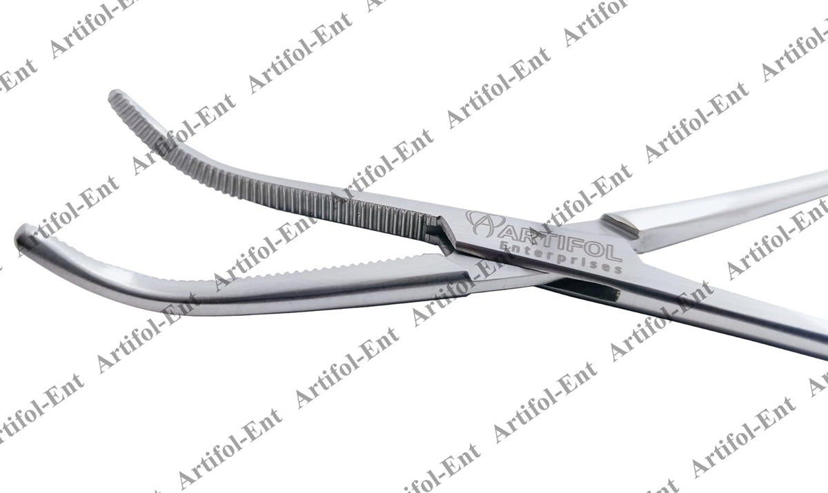 Mixter Verbandpinzette – 15,5 cm gebogen | 3-teiliges Set | Edelstahl | Autoklavierbar #115910231