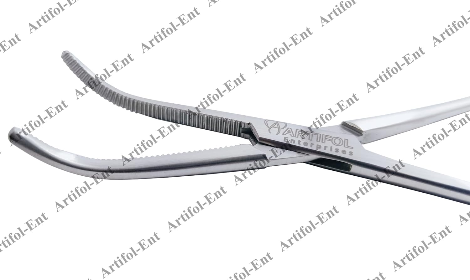 Mixter Dressing Forceps – 15.5 cm Curved | 3 Pcs Set | Stainless Steel | Autoclavable #115910231