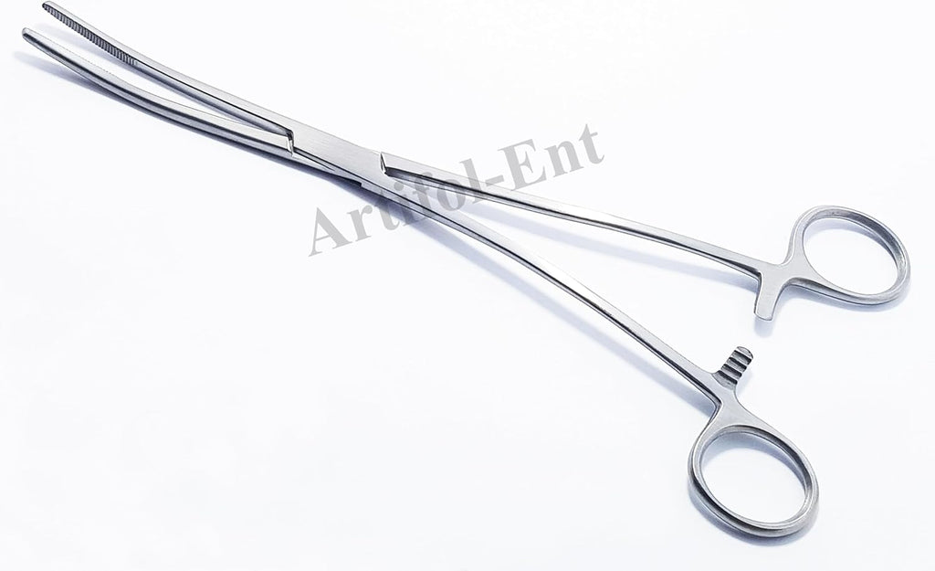 Pinze Bozemann per spugne e rimozione di polipi – 25 cm curve (set da 2 pezzi) Pinze in acciaio inossidabile per una manipolazione precisa delle spugne e la rimozione dei polipi | #117270510