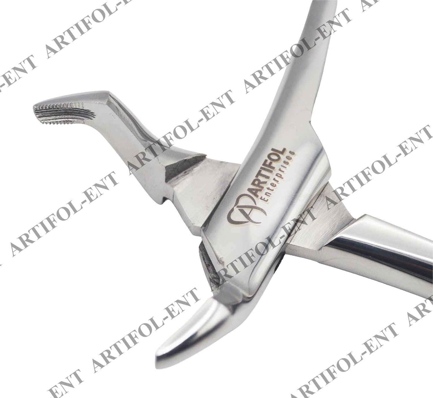 Extraction Forceps Thumb Hook 210H – Professional Dental Extraction Instrument | Precision Serrated Beaks, Thumb Hook Handle | Stainless Steel #F210H