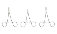 Pinze per arterie Micro Mosquito – Curve e dritte, 12 cm (4,75") | Set di morsetti dentali (3 pezzi) Set 115910075