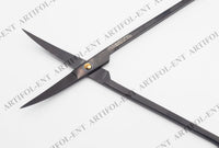 Elite TC Joseph Precision Scissors – 14.5 cm Curved | Tungsten Carbide Edge | Stealth Black Professional Finish