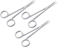 3-Piece Iris Gum Scissors Set – 14.5 cm Straight, Matt Finish | Precision Stainless Steel for Soft Tissue & Gum Procedures | Autoclavable & Reusable