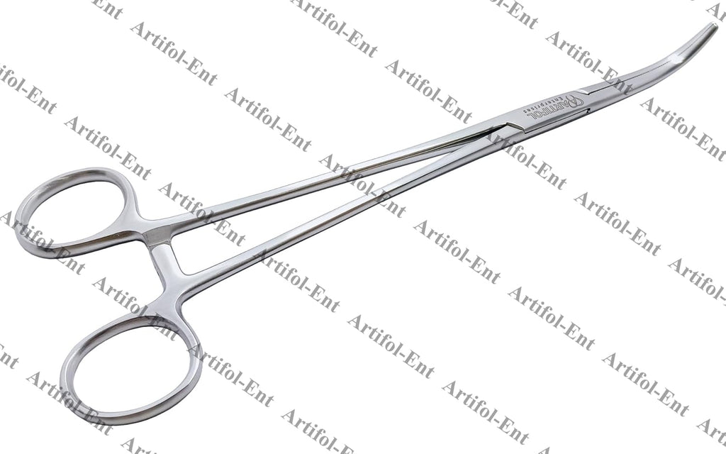 Overholt Geissendoerfer Arterienklemme – 21 cm gebogen | 3-teiliges Set | Edelstahl | Autoklavierbar #15910164
