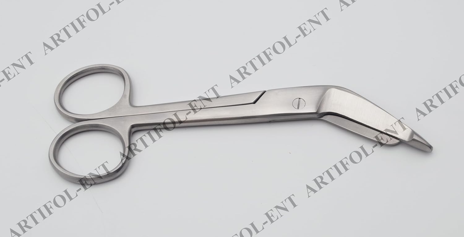 Lister-Excentric Bandage & Technical Scissors – 16 cm | Premium Stainless Steel | Offset Ergonomic Design for Safe Trimming #113910444
