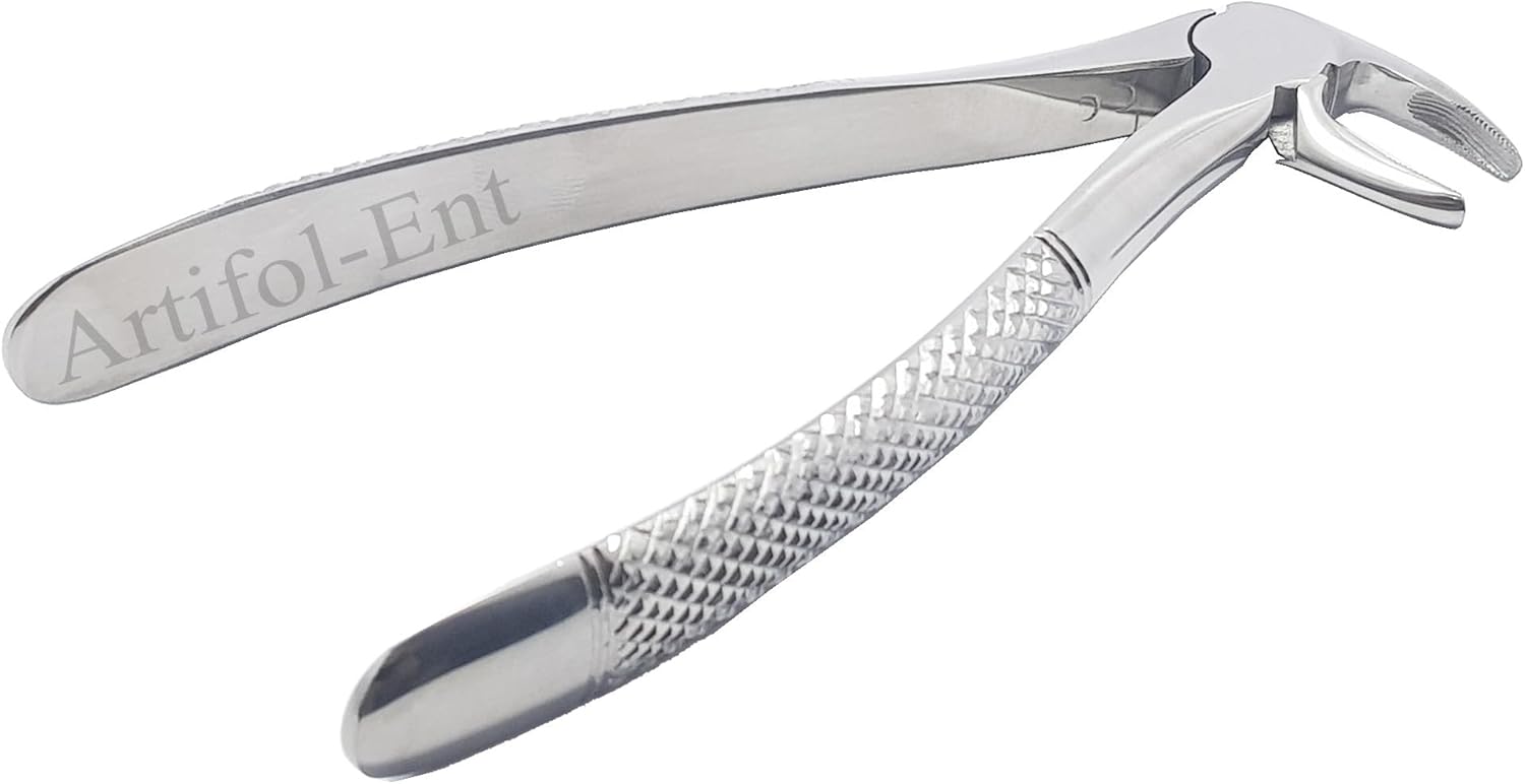 Lower Molars Extraction Forceps | Extraction Forceps for Removing Lower Molar Teeth | Premium Stainless Steel Instruments | Reusable & Autoclavable Tools for Extraction # 22# FX22