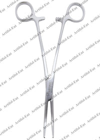 Pinza per arteria Adsson – 18,5 cm curva | Set da 3 pezzi | Acciaio inossidabile | Autoclavabile #115910183