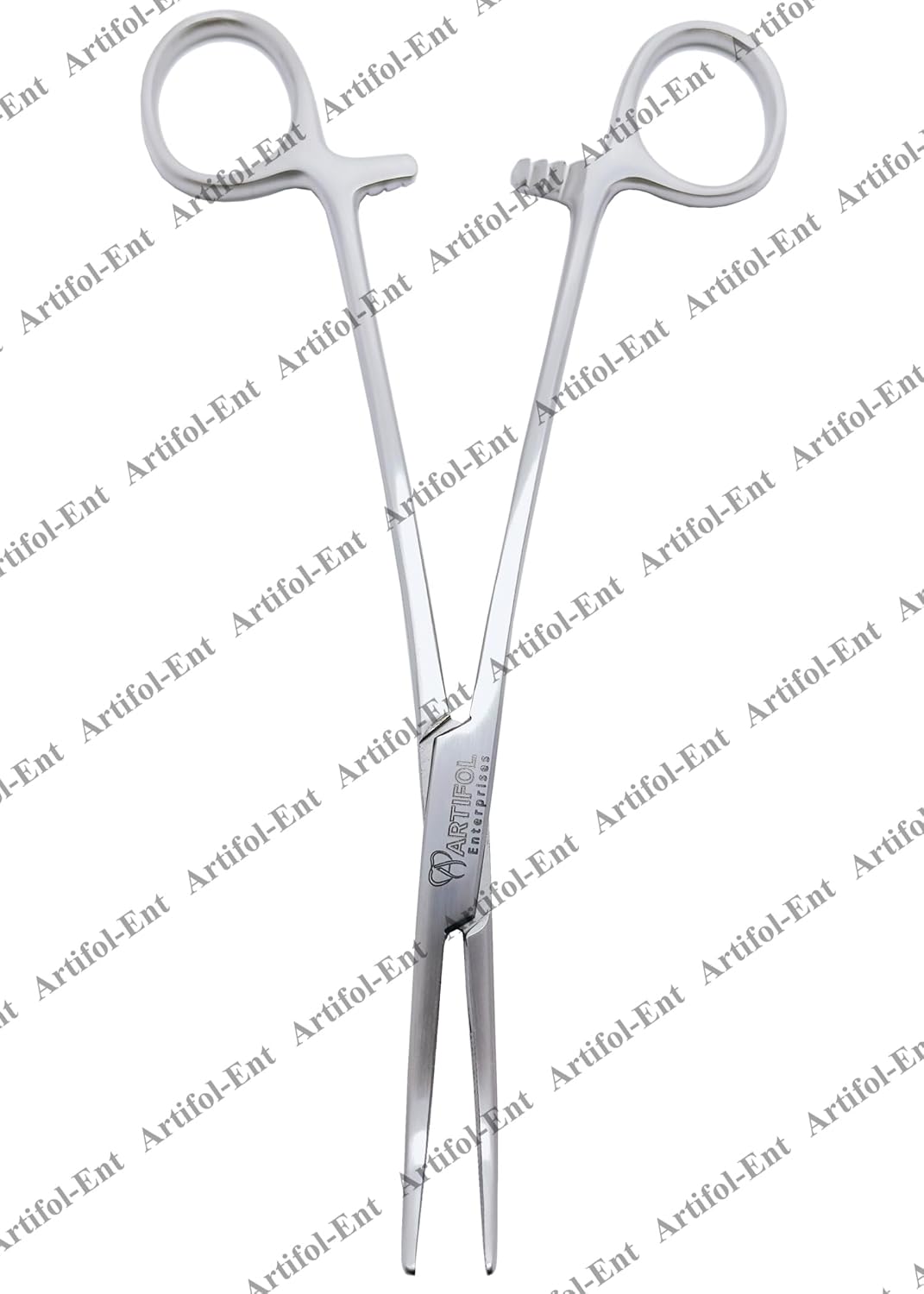 Pinza per arteria Adsson – 18,5 cm curva | Set da 3 pezzi | Acciaio inossidabile | Autoclavabile #115910183