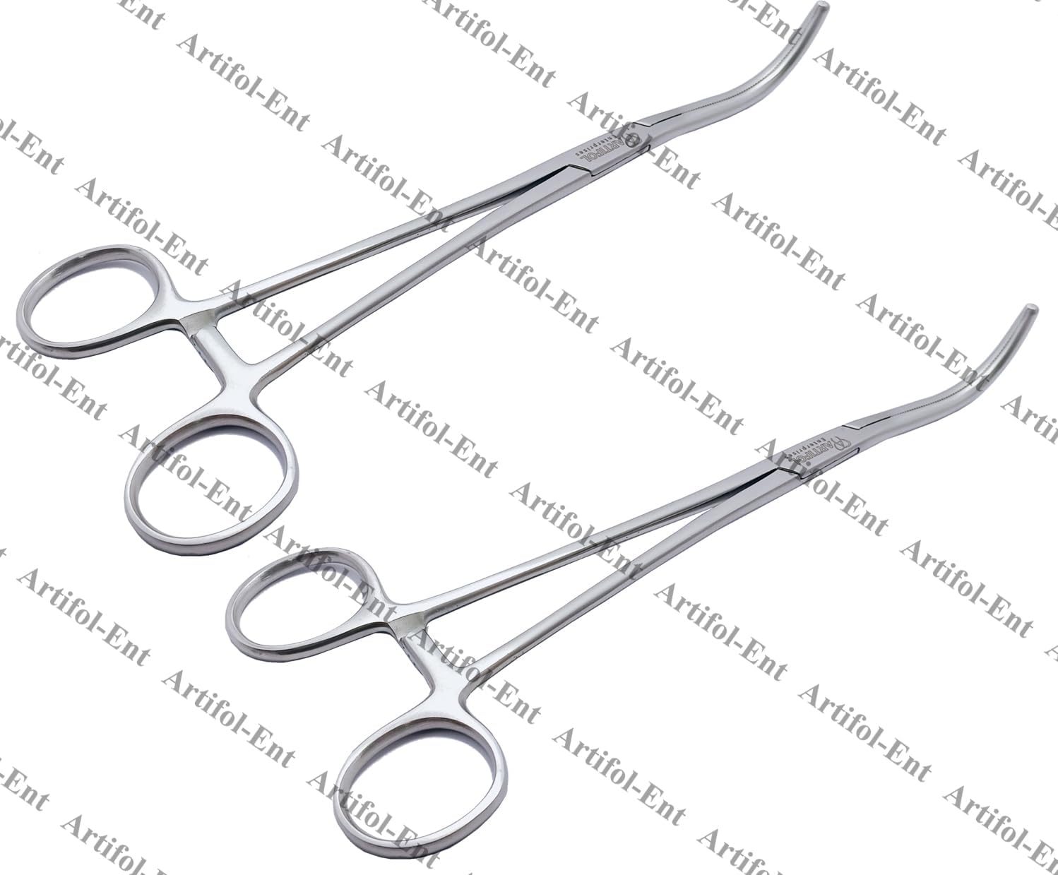STILLE Kidney Pedicle Clamps – 23 cm | 2 Pcs Set | Precision Surgical Clamps #115910268