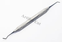 Set d’instruments de composite avec spatules postérieures – 3 pièces | Embouts revêtus de titane noir | Manches creuxs ergonomiques #TNPFIW31
