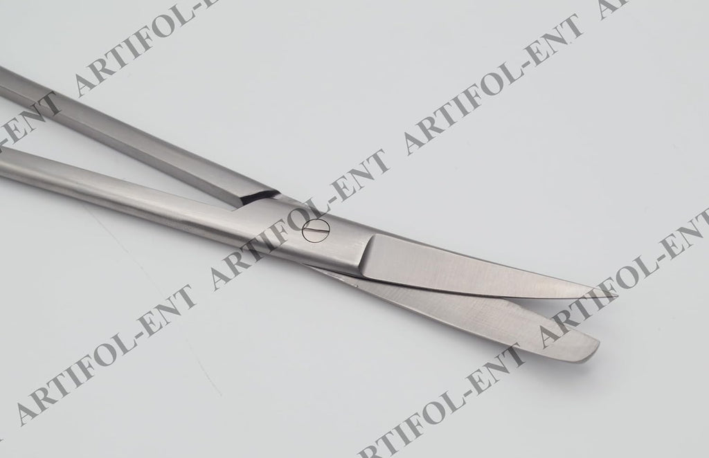 Elite 2-Piece Sims Gynaecological & Technical Scissors – 20 cm Curved | Stainless Steel | Sharp/Blunt Tip #113910123