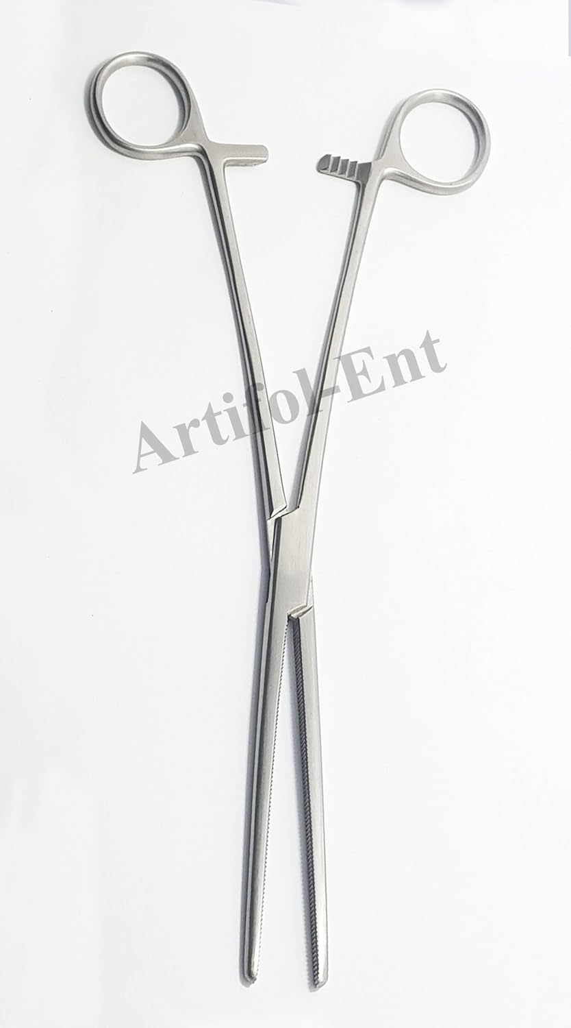 Rochester Pean Forceps – Straight, 26 cm | Stainless Steel Surgical Forceps for Precise Clamping, 3-Piece Set #115910123