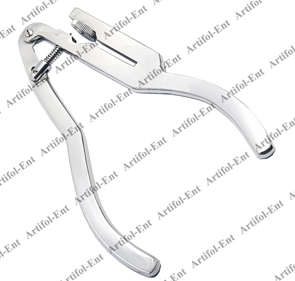 Ivory Rubber Dam Punch – 16 cm | 2 Pcs Set | Stainless Steel | Autoclavable & Reusable #OS1077