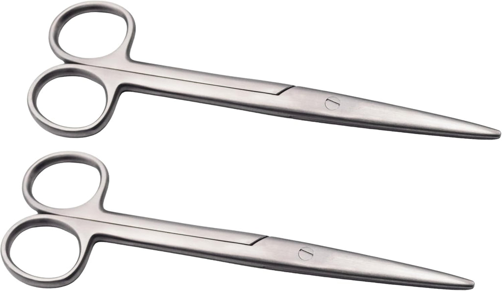 Mayo-Stille Dissecting Scissors – Straight, 15 cm | Stainless Steel Precision Surgical Scissors, 2-Piece Set #113910097