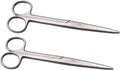 Mayo-Stille Dissecting Scissors – Straight, 15 cm | Stainless Steel Precision Surgical Scissors, 2-Piece Set #113910097