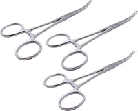 Rochester Pean Forceps Curved – 16 cm (3 Pcs)  Professional Surgical Forceps for Precise Tissue Management | #115910126