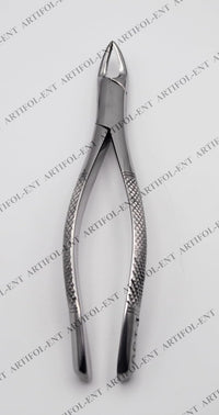 Precision Cryer-Style Extraction Forceps – Model 150 | Heavy-Duty Stainless Steel Gripping & Removal Tool | Angled Serrated Jaws, Ergonomic Handles & Durable Build | Ideal for Crafting & DIY Tasks #F150