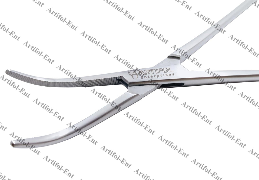 Overholt Geissendoerfer Arterienklemme – 21 cm gebogen | 3-teiliges Set | Edelstahl | Autoklavierbar #15910164