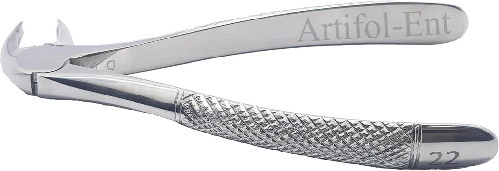 Lower Molars Extraction Forceps | Extraction Forceps for Removing Lower Molar Teeth | Premium Stainless Steel Instruments | Reusable & Autoclavable Tools for Extraction # 22# FX22