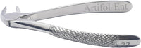 Lower Molars Extraction Forceps | Extraction Forceps for Removing Lower Molar Teeth | Premium Stainless Steel Instruments | Reusable & Autoclavable Tools for Extraction # 22# FX22