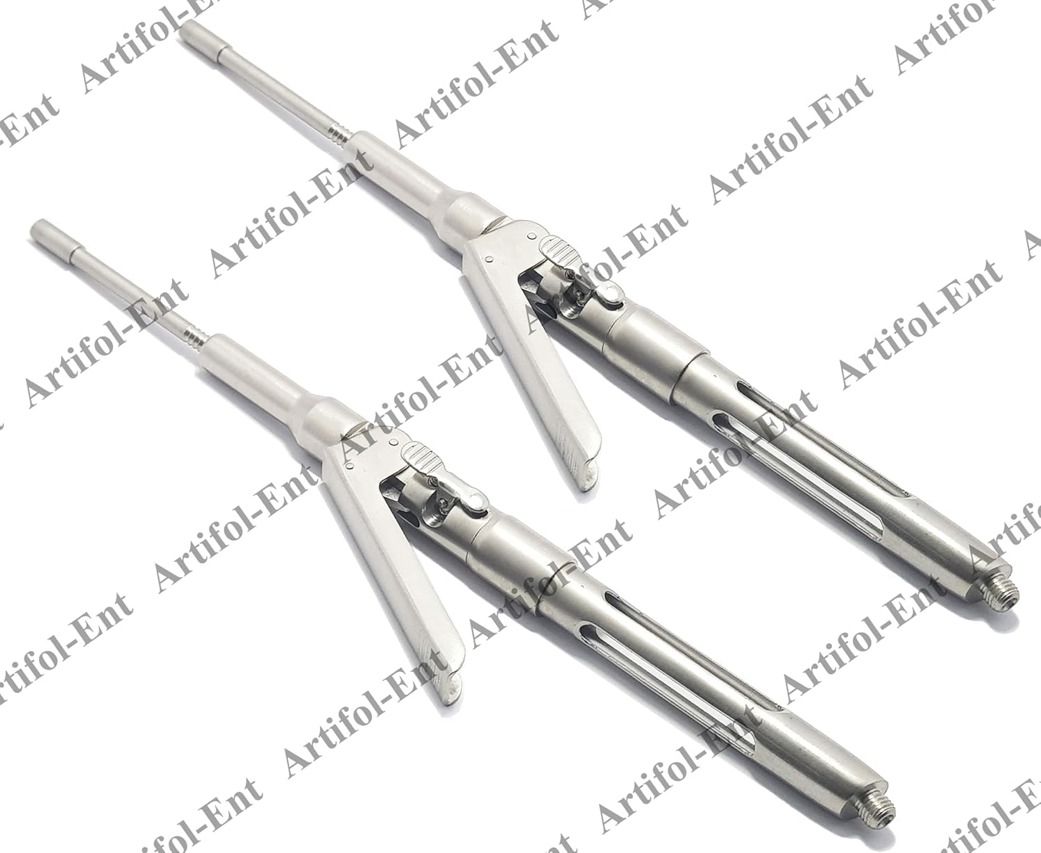 Dental Aspirating Anesthetic Syringe – 2 Pcs, 1.8 mL | Silver 1.8ML Reusable Syringes #AE-35-2312-S