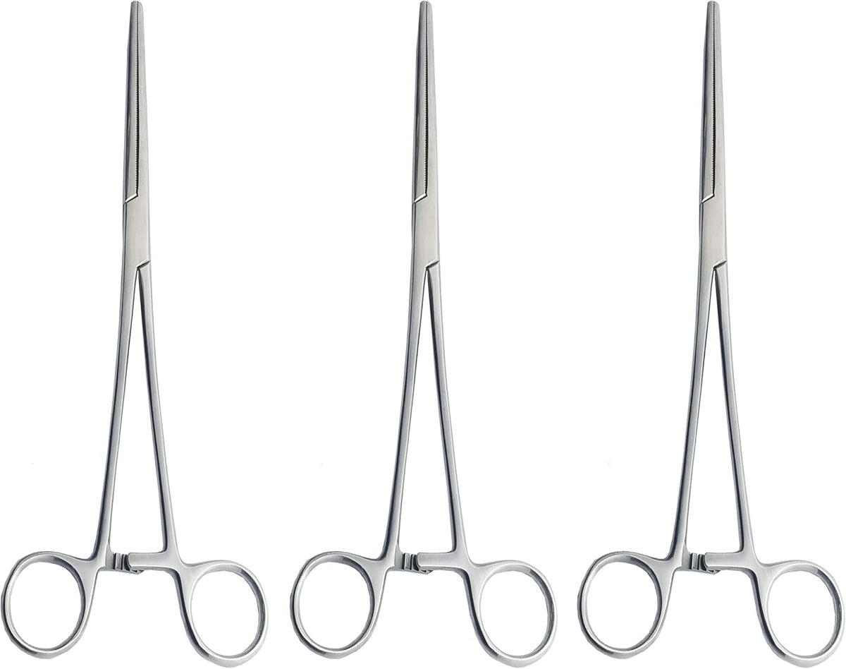 Pinza Rochester Pean – Dritte, 26 cm | Pinza chirurgica in acciaio inossidabile per un serraggio preciso, set da 3 pezzi #115910123