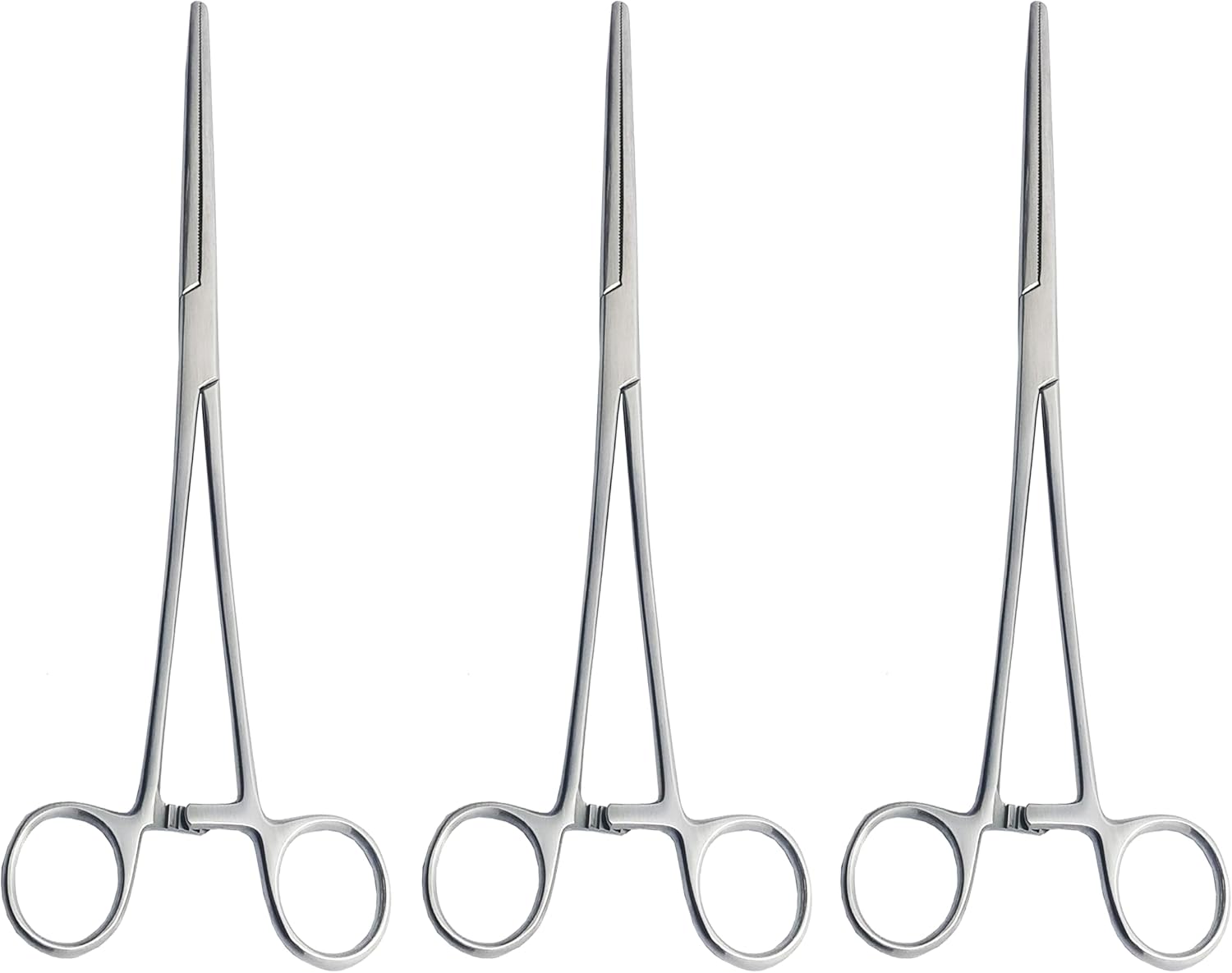 Rochester Pean Forceps – Straight, 26 cm | Stainless Steel Surgical Forceps for Precise Clamping, 3-Piece Set #115910123
