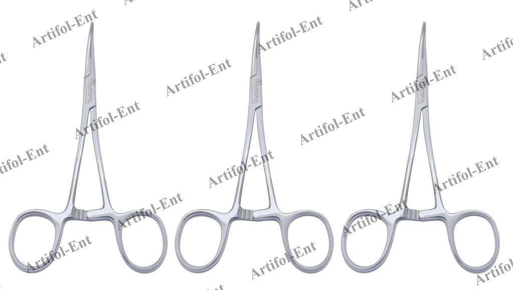 BABY-ADSON Artery Forceps – 14 cm | 3 Pcs Set | Precision Hemostasis | Stainless Steel # 115910180