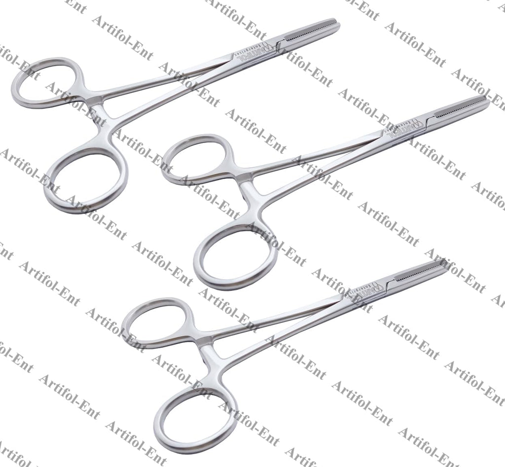Schlauchschelle – 15,5 cm | 3er-Set | Edelstahl | Hämostat-Verschluss | Autoklavierbar #115910358
