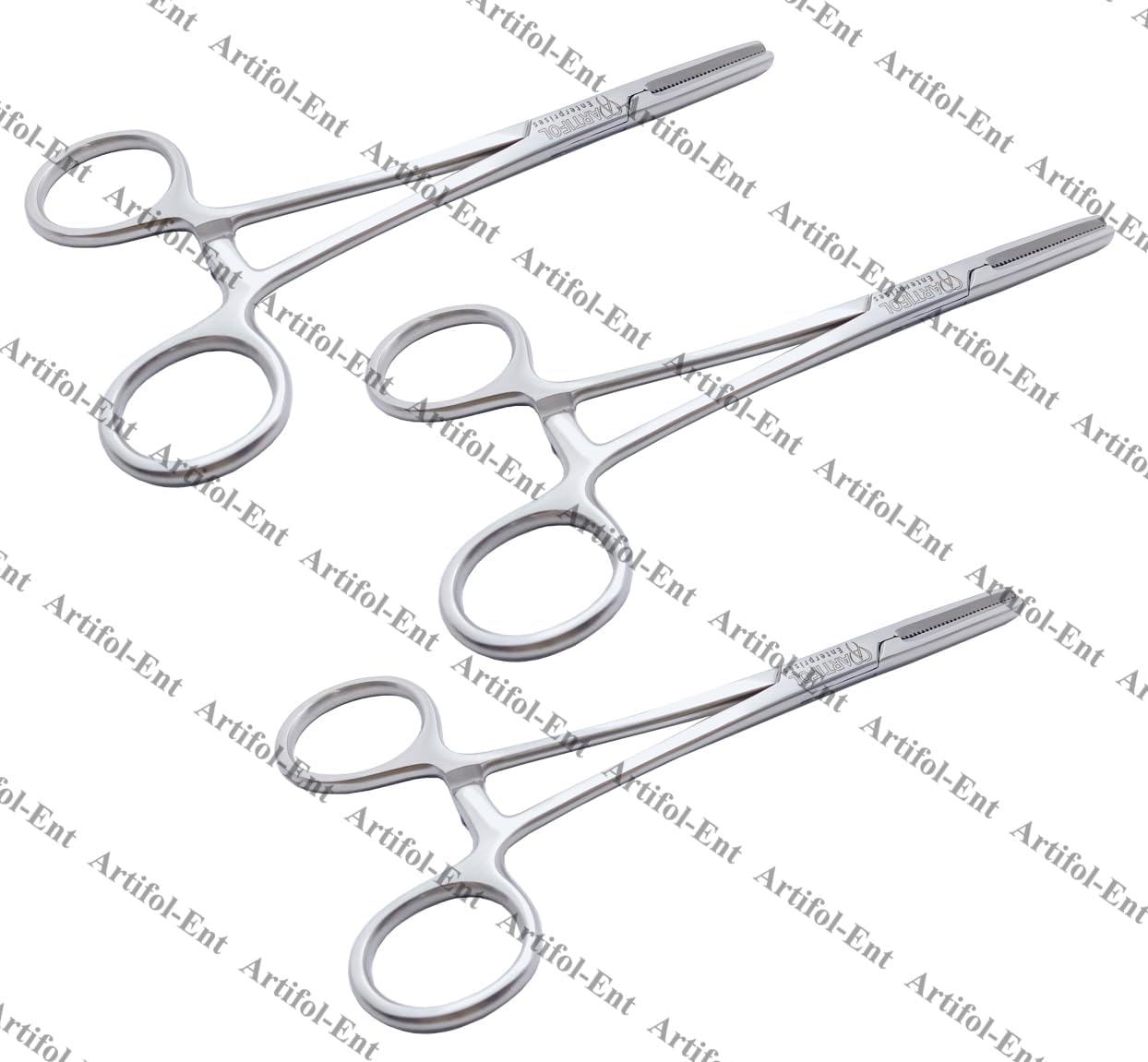 Schlauchschelle – 15,5 cm | 3er-Set | Edelstahl | Hämostat-Verschluss | Autoklavierbar #115910358