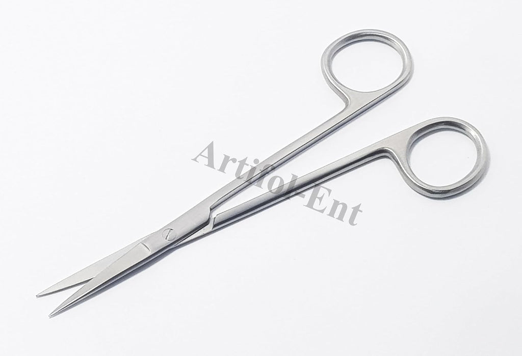 3-Piece Iris Gum Scissors Set – 14.5 cm Straight, Matt Finish | Precision Stainless Steel for Soft Tissue & Gum Procedures | Autoclavable & Reusable