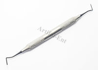 Interproximal Composite Carver Dental Instrument Set – 3 Pcs | Titanium Black-Coated Tips | Ergonomic Hollow Handle #TNCVIPC