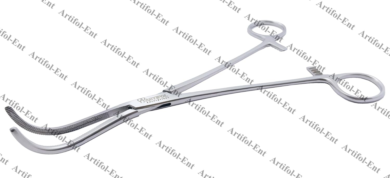 STILLE Kidney Pedicle Clamps – 23 cm | 2 Pcs Set | Precision Surgical Clamps #115910268