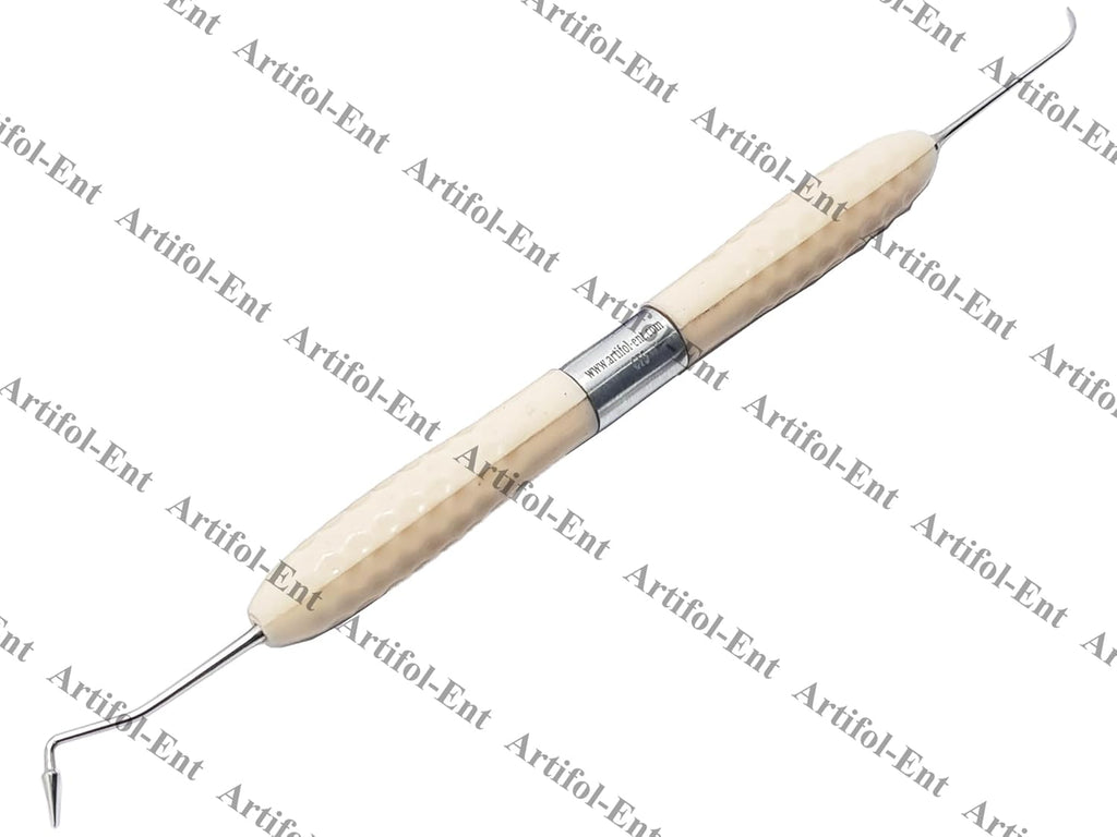 CT5 Dental Composite Resin Filling Instruments – 17 cm (3 Pcs Set)  Double-Ended Precision Tips | Beige Silicone Handles | #CT5