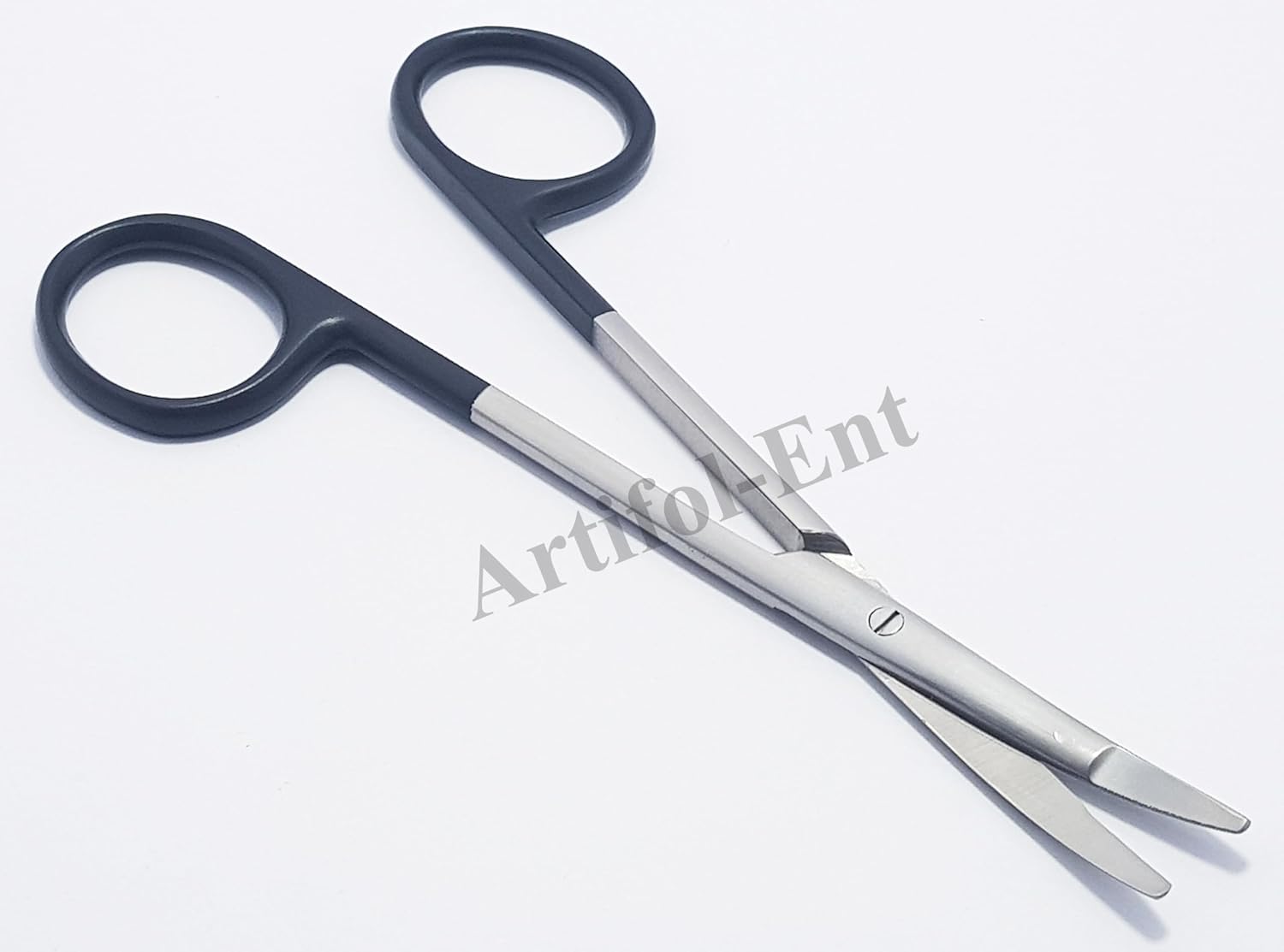Stille-Rangell Micro Supercut Scissors – Curved 12.5 cm | 3-Piece Set | Ultra-Sharp Cutting Edge & Ergonomic Design for Precision Cutting #113910700