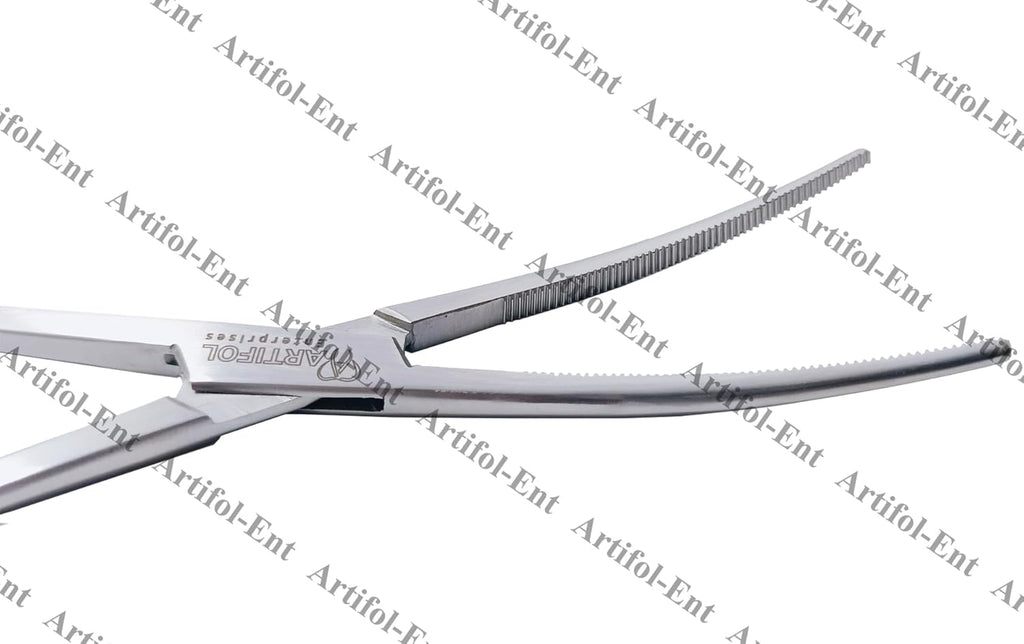 Crafoord Artery Forceps – 24 cm Curved | 2 Pcs Set | Stainless Steel | Autoclavable #115910223