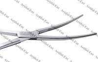 Pinza per arteria Crafoord – 24 cm curva | Set da 2 pezzi | Acciaio inossidabile | Autoclavabile #115910223