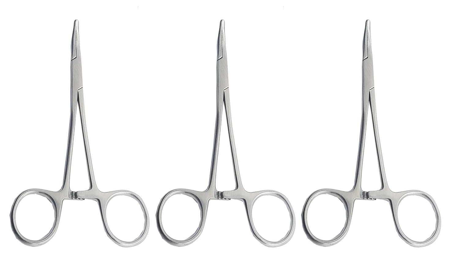 Micro Mosquito Artery Forceps – Curved & Straight, 12 cm (4.75") |  Dental Clamp Set (3 Pcs) Set  115910075