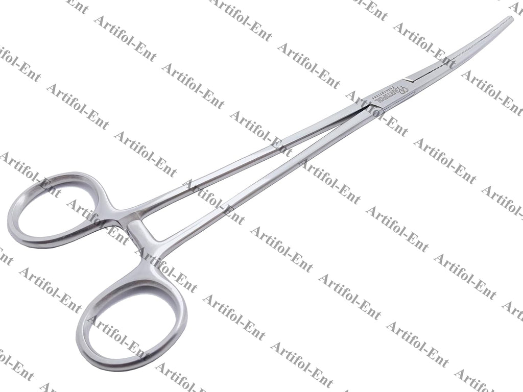 Crafoord Artery Forceps – 24 cm Curved | 2 Pcs Set | Stainless Steel | Autoclavable #115910223