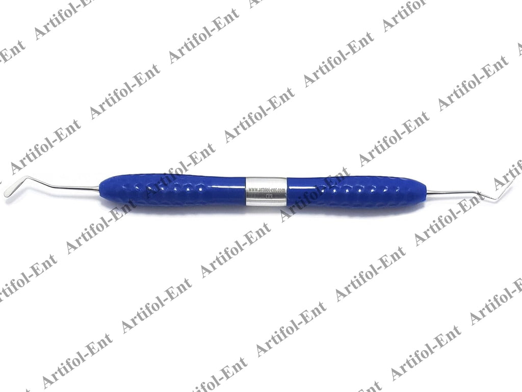 CT3 Zahnfüllungsinstrumente für Komposit – 17 cm (3er-Set) Doppelseitige Präzisionsspitzen | Blaue Silikongriffe | #CT3