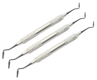 AB2 Boghosian Composite Filling Instruments | 3-Piece Dental Kit | Titanium Black Non-Stick Tips #TNPFIAB2