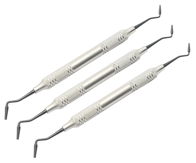 AB2 Boghosian Composite Filling Instruments | 3-Piece Dental Kit | Titanium Black Non-Stick Tips #TNPFIAB2
